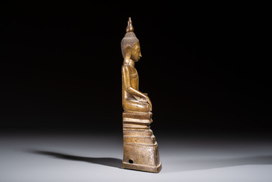 An inscribed Burmese bronze Buddha, Tai Yai, 19th C.