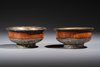 A varied collection of seven Tibetan ritual utensils, 19/20th C.