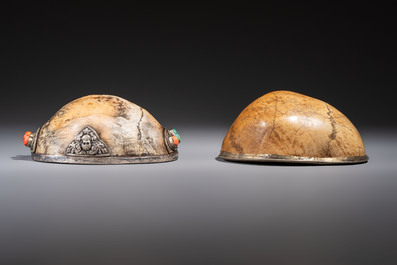 A varied collection of seven Tibetan ritual utensils, 19/20th C.