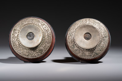 A varied collection of seven Tibetan ritual utensils, 19/20th C.