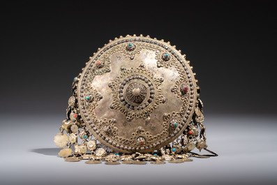 A varied collection of seven Tibetan ritual utensils, 19/20th C.