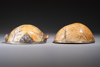 A varied collection of seven Tibetan ritual utensils, 19/20th C.