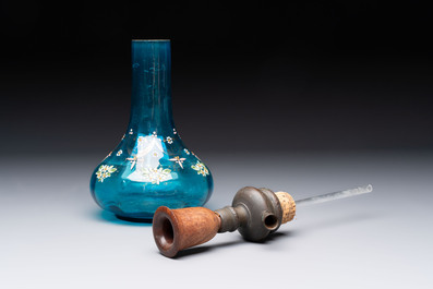 Four various glass vessels, Turkey/Iran, 19th C.