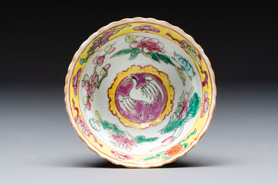 A group of 10 Chinese famille rose wares for the Straits or Peranakan market, various marks, 19/20th C.