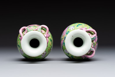 A group of 10 Chinese famille rose wares for the Straits or Peranakan market, various marks, 19/20th C.