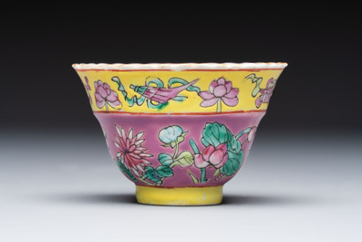 A group of 10 Chinese famille rose wares for the Straits or Peranakan market, various marks, 19/20th C.