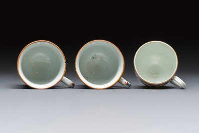 15 Chinese famille rose and Imari-style wares, Kangxi/Qianlong