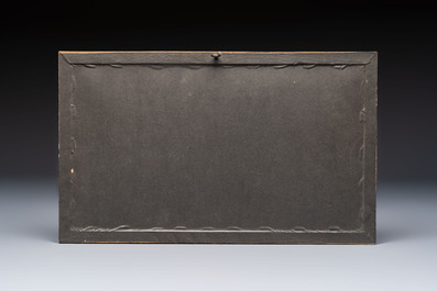 Seven frames containing 33 Chinese Canton rice paper paintings, 19th C.
