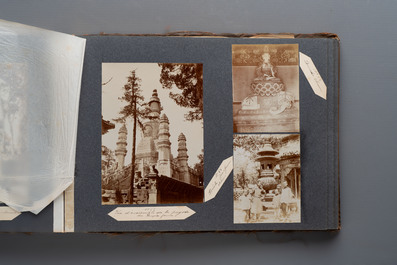 (Graphic content!) A travel photo album of China, incl. the funeral of the Guangxu Emperor and visit of the Dalai Lama to Beijing, dated 1907-1909