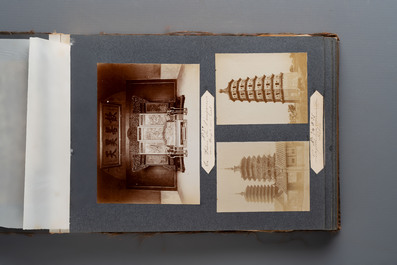 (Graphic content!) A travel photo album of China, incl. the funeral of the Guangxu Emperor and visit of the Dalai Lama to Beijing, dated 1907-1909