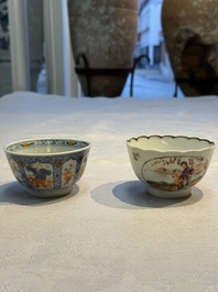 15 Chinese famille rose and Imari-style wares, Kangxi/Qianlong
