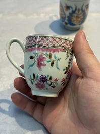 15 Chinese famille rose and Imari-style wares, Kangxi/Qianlong