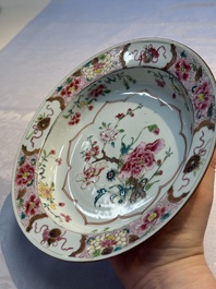 15 Chinese famille rose and Imari-style wares, Kangxi/Qianlong
