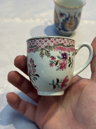 15 Chinese famille rose and Imari-style wares, Kangxi/Qianlong
