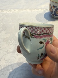 15 Chinese famille rose and Imari-style wares, Kangxi/Qianlong
