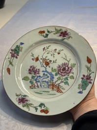 15 Chinese famille rose and Imari-style wares, Kangxi/Qianlong