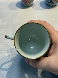 15 Chinese famille rose and Imari-style wares, Kangxi/Qianlong