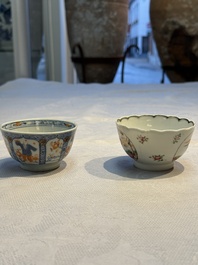 15 Chinese famille rose and Imari-style wares, Kangxi/Qianlong