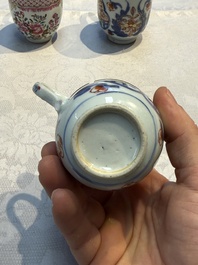 15 Chinese famille rose and Imari-style wares, Kangxi/Qianlong