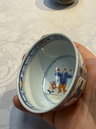 15 Chinese famille rose and Imari-style wares, Kangxi/Qianlong