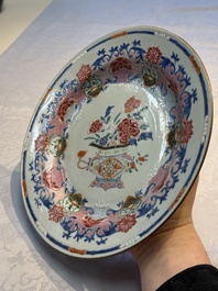 15 Chinese famille rose and Imari-style wares, Kangxi/Qianlong