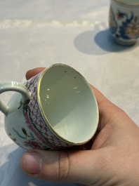 15 Chinese famille rose and Imari-style wares, Kangxi/Qianlong