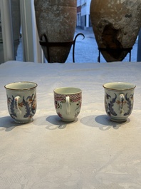 15 Chinese famille rose and Imari-style wares, Kangxi/Qianlong