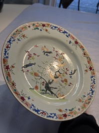 15 Chinese famille rose and Imari-style wares, Kangxi/Qianlong