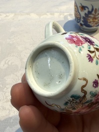 15 Chinese famille rose and Imari-style wares, Kangxi/Qianlong