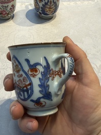 15 Chinese famille rose and Imari-style wares, Kangxi/Qianlong