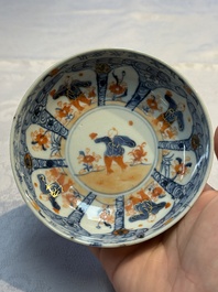 15 Chinese famille rose and Imari-style wares, Kangxi/Qianlong