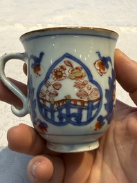 15 Chinese famille rose and Imari-style wares, Kangxi/Qianlong