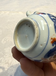 15 Chinese famille rose and Imari-style wares, Kangxi/Qianlong