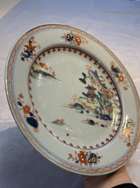 15 Chinese famille rose and Imari-style wares, Kangxi/Qianlong