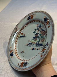 15 Chinese famille rose and Imari-style wares, Kangxi/Qianlong