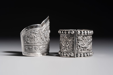A collection of 11 Chinese silver wares, various marks, 19/20th C.