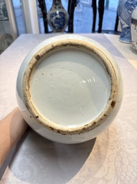 A Chinese famille rose 'Wu Shuang Pu' jar and cover, 19th C.