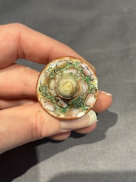 A large collection of 152 pieces, mainly Chinese porcelain covers, Kangxi and later