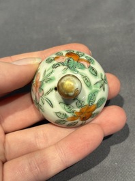 A large collection of 152 pieces, mainly Chinese porcelain covers, Kangxi and later