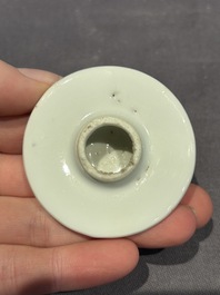A large collection of 152 pieces, mainly Chinese porcelain covers, Kangxi and later