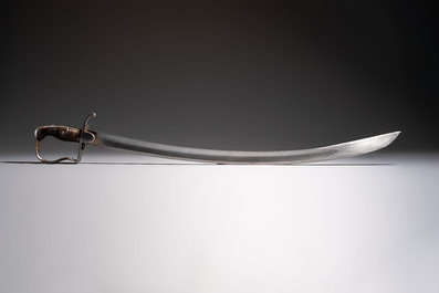 A Prussian 'Bl&uuml;chers&auml;bel' cavalry trooper's sabre, Model 1811, 30th Landwehr Regiment, 19th C.