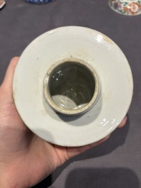 A large collection of 152 pieces, mainly Chinese porcelain covers, Kangxi and later