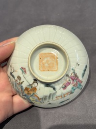 A large collection of 152 pieces, mainly Chinese porcelain covers, Kangxi and later