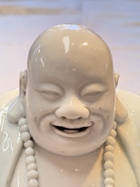 A Chinese Dehua blanc de Chine Milefo Buddha, Republic