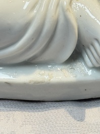 A Chinese Dehua blanc de Chine Milefo Buddha, Republic