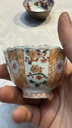 34 Chinese famille rose, verte, Imari-style and blue and white wares, Kangxi and later