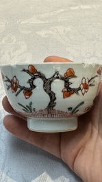 34 Chinese famille rose, verte, Imari-style and blue and white wares, Kangxi and later