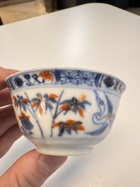 22 Chinese blue, white, famille rose and Imari-style wares, Kangxi and later