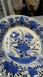 34 Chinese famille rose, verte, Imari-style and blue and white wares, Kangxi and later