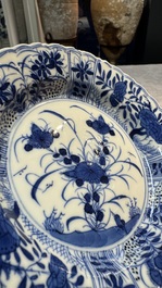34 Chinese famille rose, verte, Imari-style and blue and white wares, Kangxi and later